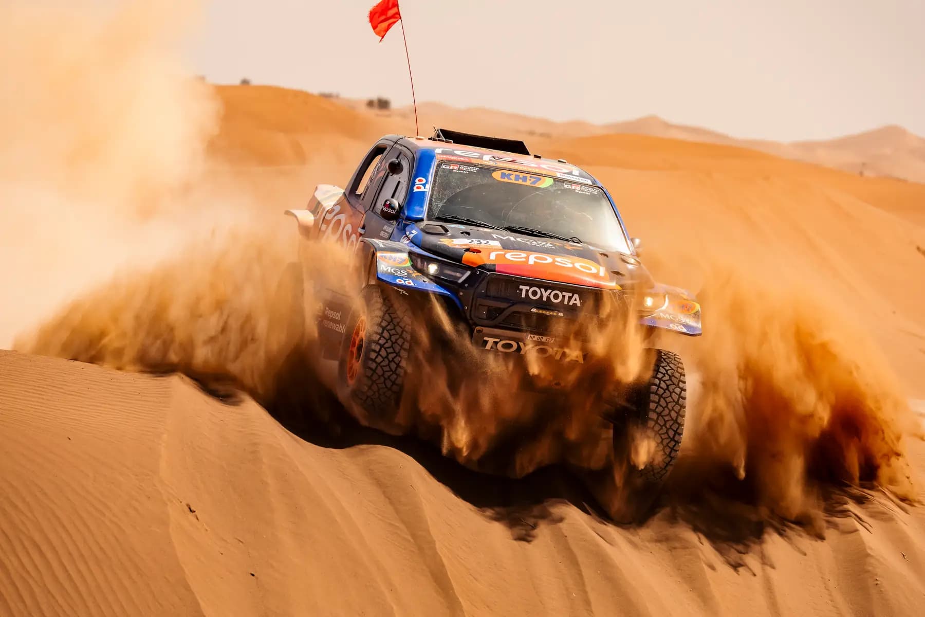 Isidre Esteve salva una complicada segunda etapa del Rally de Marruecos