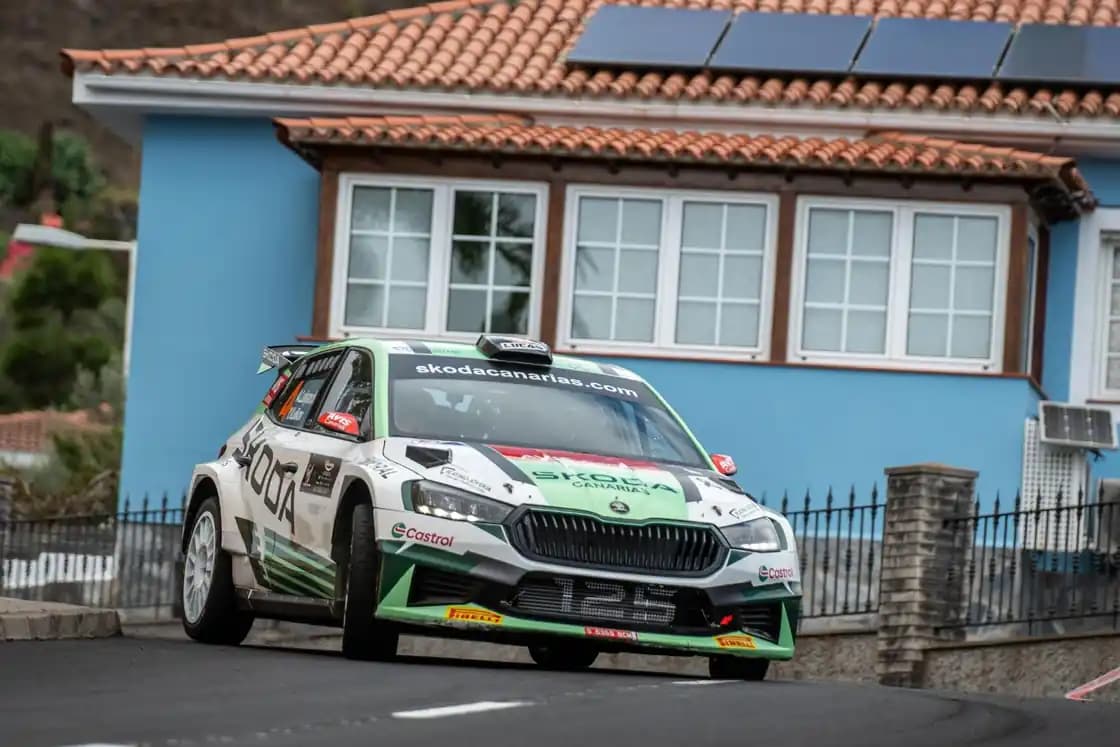 Alexey Lukyanuk y Škoda, a por todas en un crucial Rally de Maspalomas
