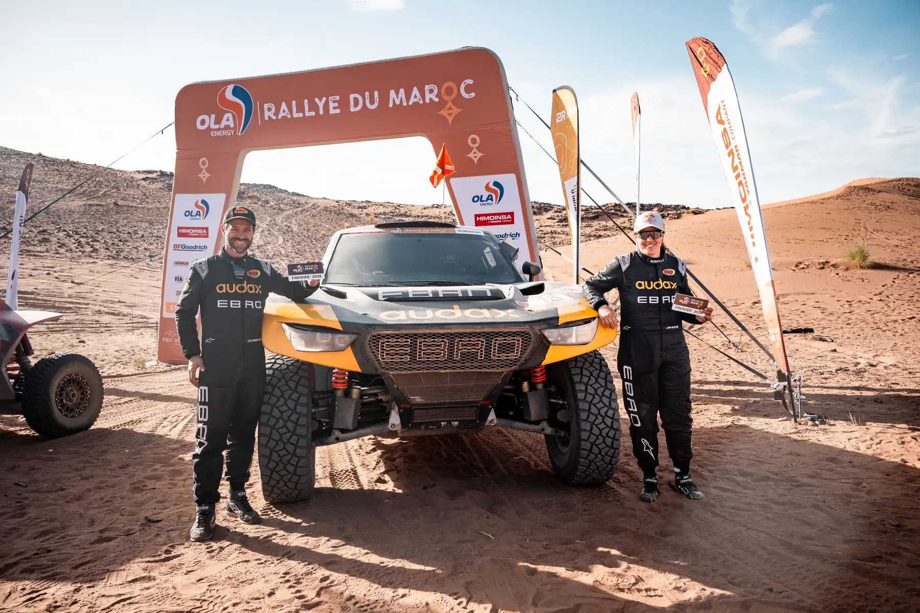 El EBRO Audax Motorsport completa su prueba de fuego en Marruecos con la mirada puesta en el Dakar 2027 