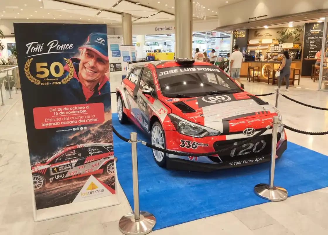 La unidad de Toñi Ponce, expuesta desde hoy en el Centro Comercial Las Arenas