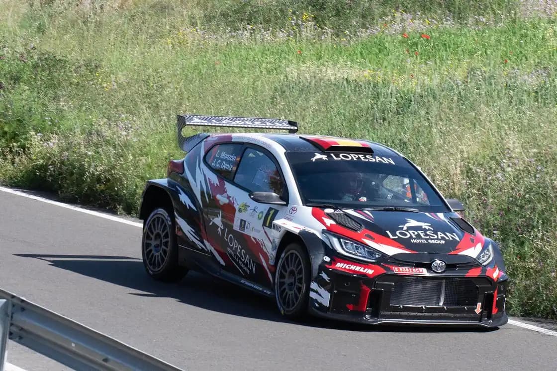Luis Monzón compite este fin de semana en el Rally Villa de Teror