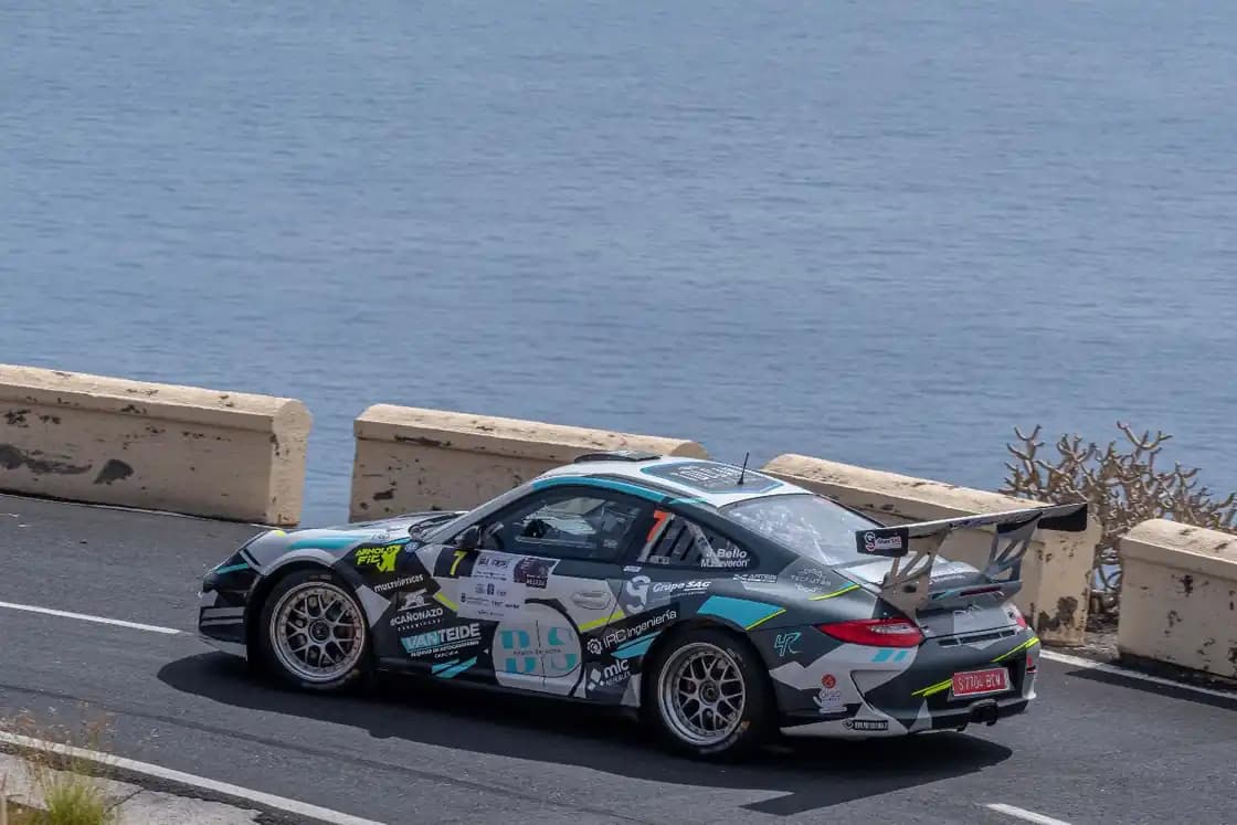 José Bello y el Porsche 997 GT3 2010, esta semana en la Subida a Tamaimo
