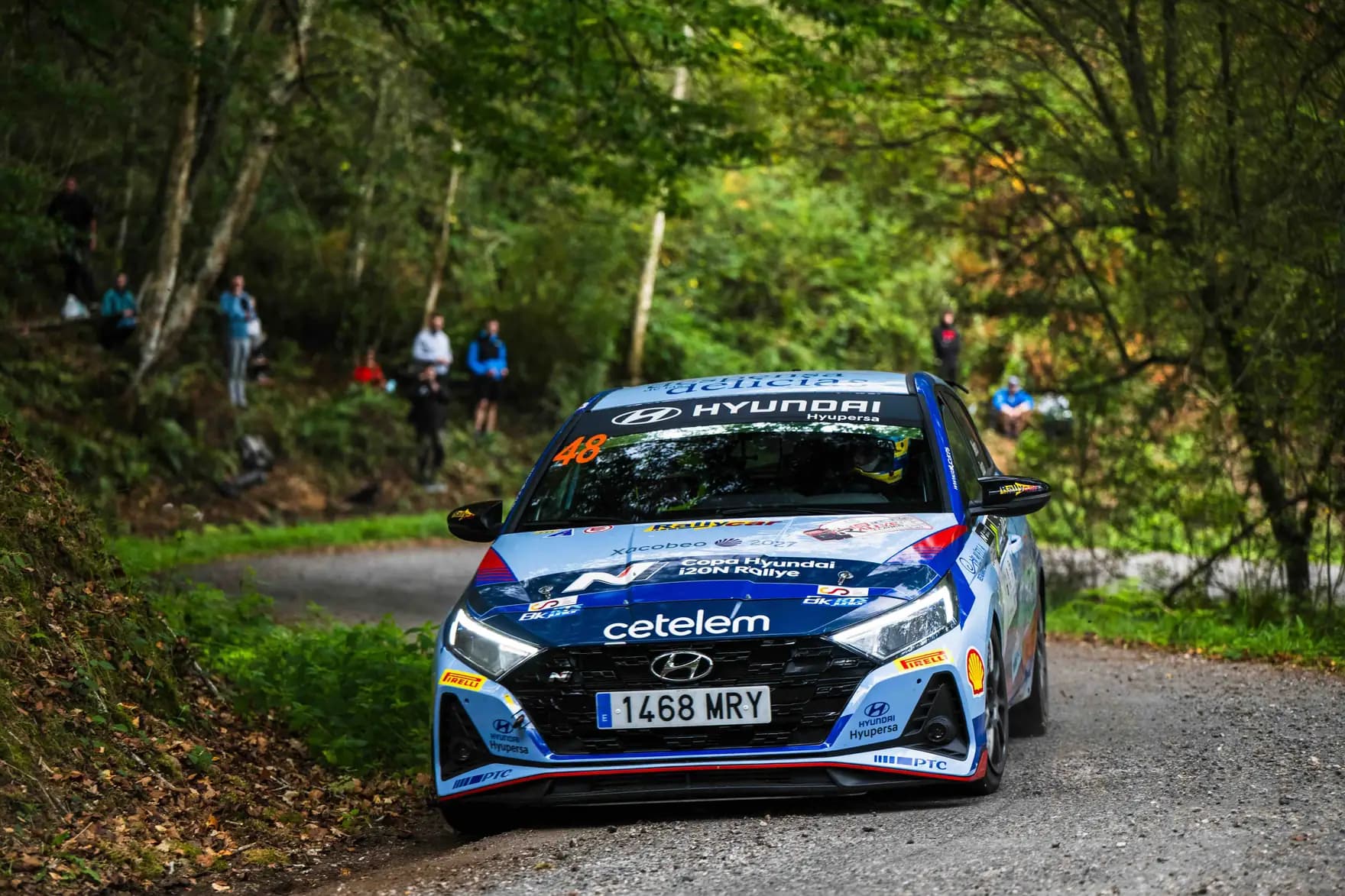 Alejandro Medín vence en Llanes y lidera de nuevo la Copa Hyundai i20N Rallye