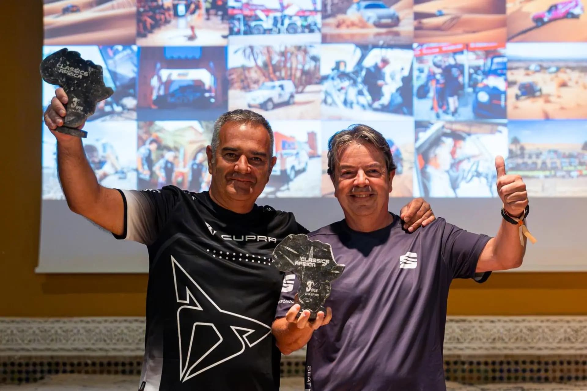 TRIPLETE HISTÓRICO DE CUPRA EN ÁFRICA: EL TERRAMAR VZ “DESERT” CONQUISTA EL PODIO DE LA CATEGORÍA OPEN